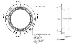 30" Manhole Frame only